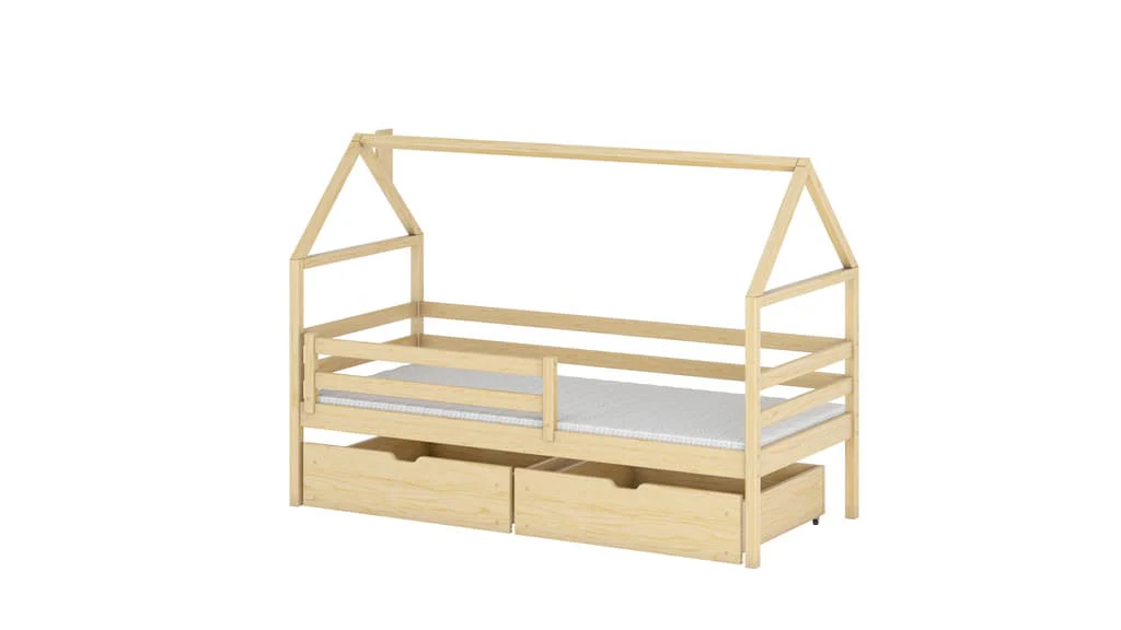 Wooden Single Bed Aaron With Storage - Image 17