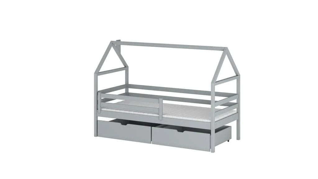 Wooden Single Bed Aaron With Storage - Image 5