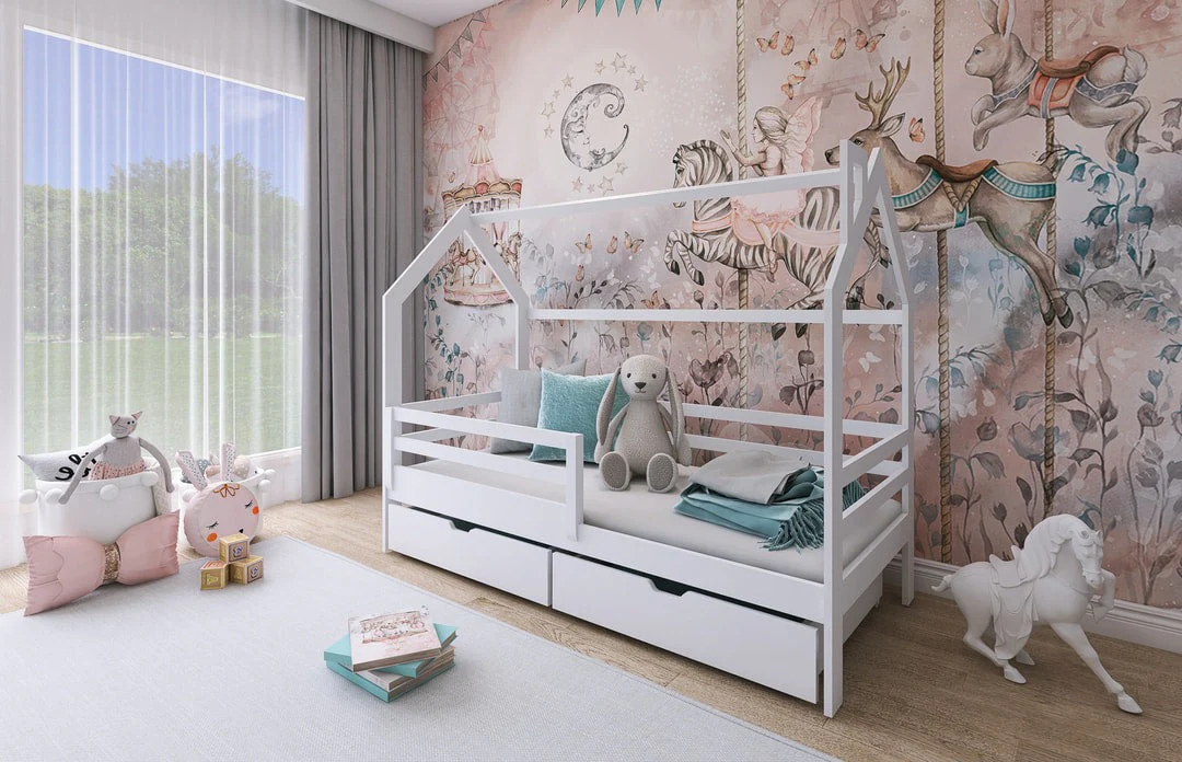 Wooden Single Bed Lila Bed With Storage - Image 9
