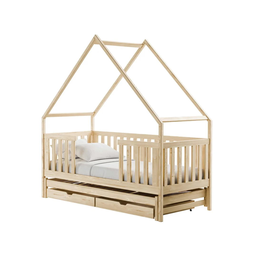 Wooden Single Bed Magic With Trundle - Image 4