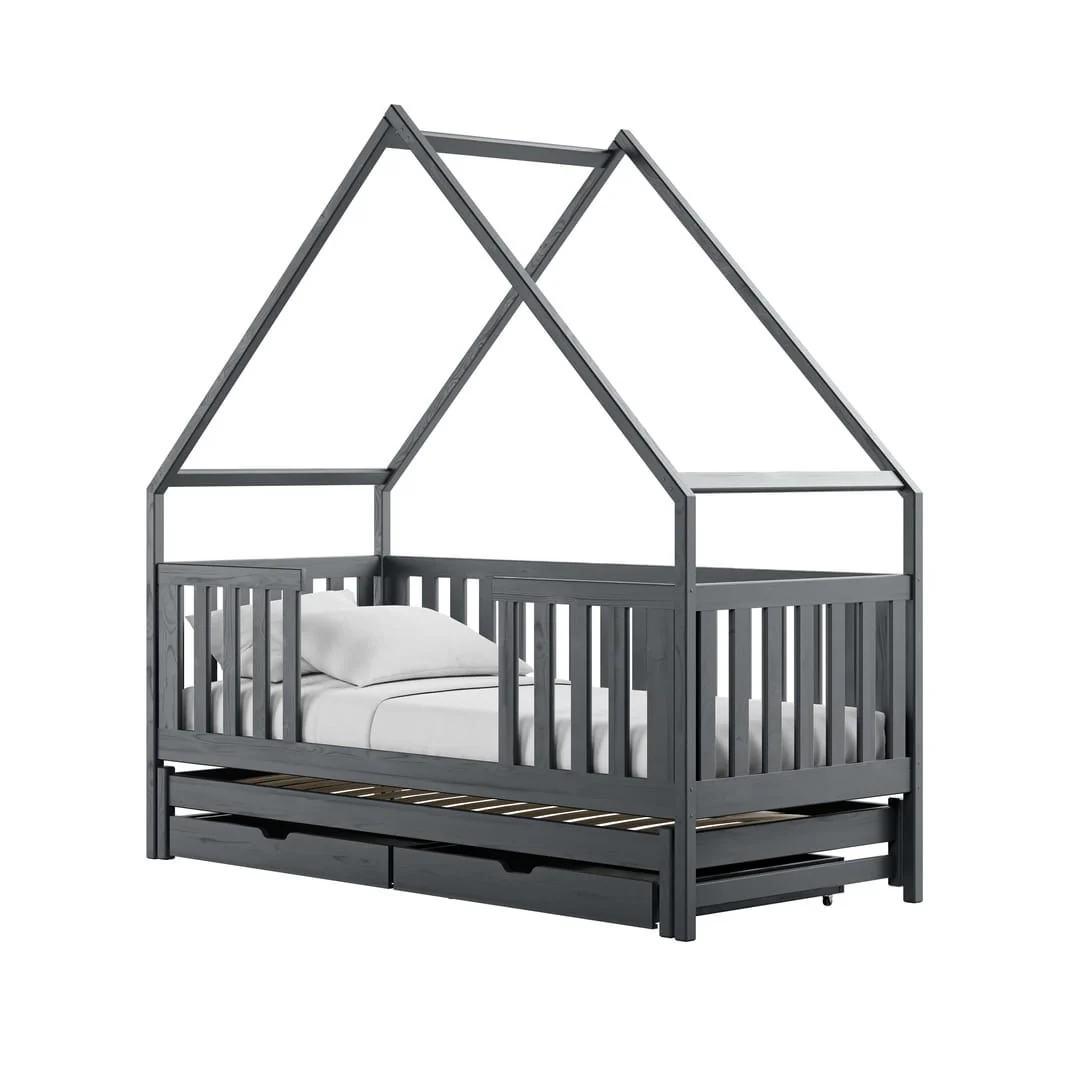 Wooden Single Bed Magic With Trundle - Image 5