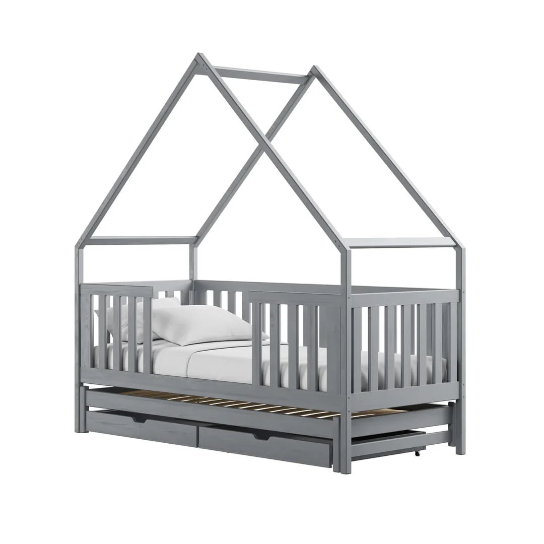 Wooden Single Bed Magic With Trundle - Image 6