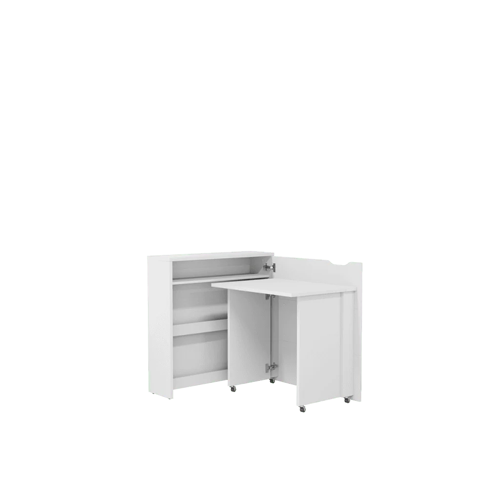 Work Concept Slim Convertible Hidden Desk 90cm - Image 8