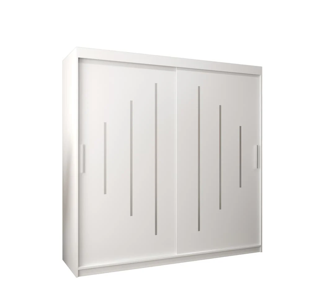York Sliding Door Wardrobe 200cm - Image 6