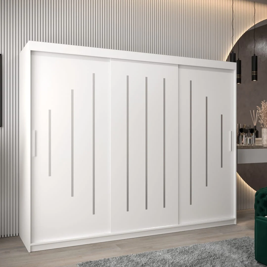 York Sliding Door Wardrobe 250cm