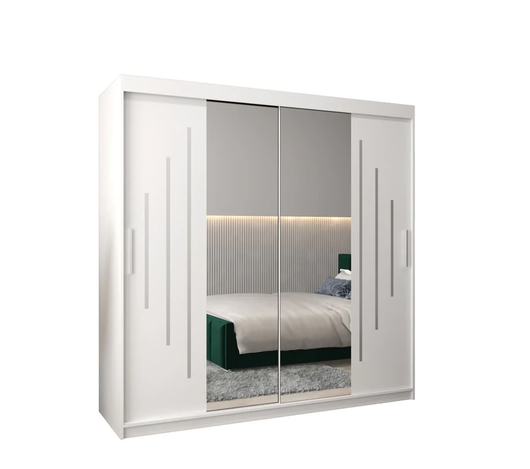 York I Sliding Door Wardrobe 200cm - Image 6