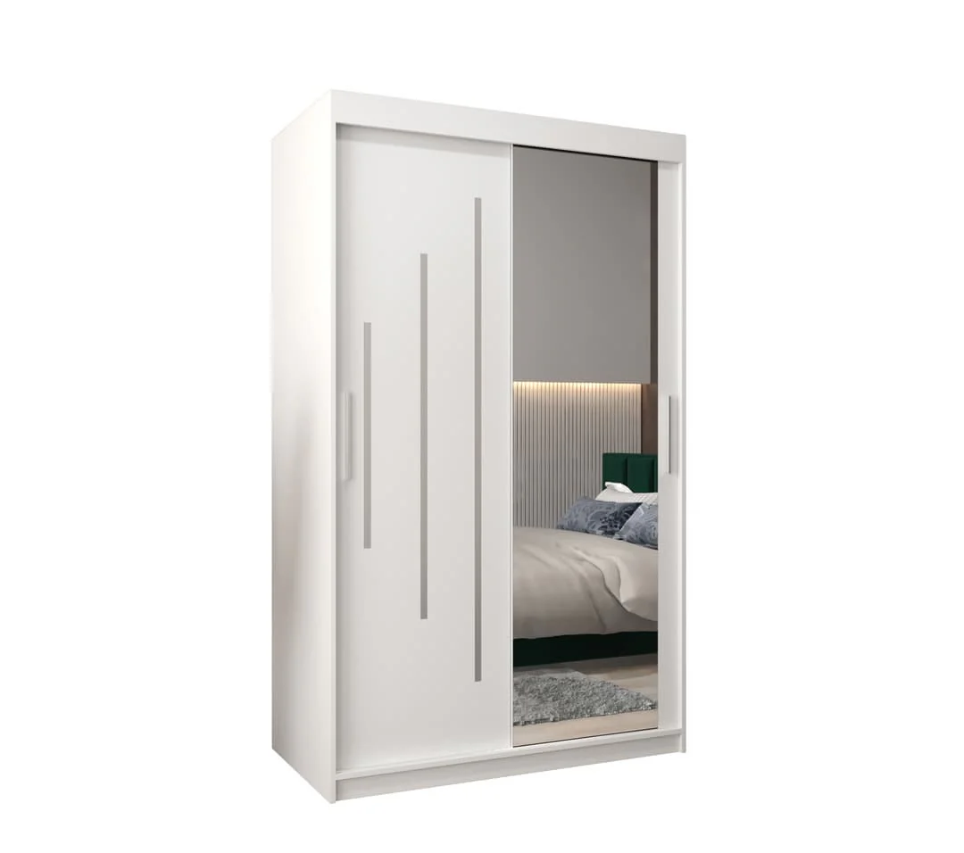 York II Sliding Door Wardrobe 120cm - Image 7