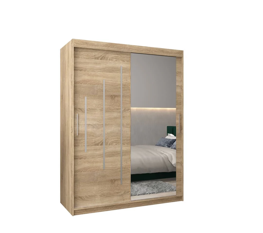York II Sliding Door Wardrobe 150cm - Image 14