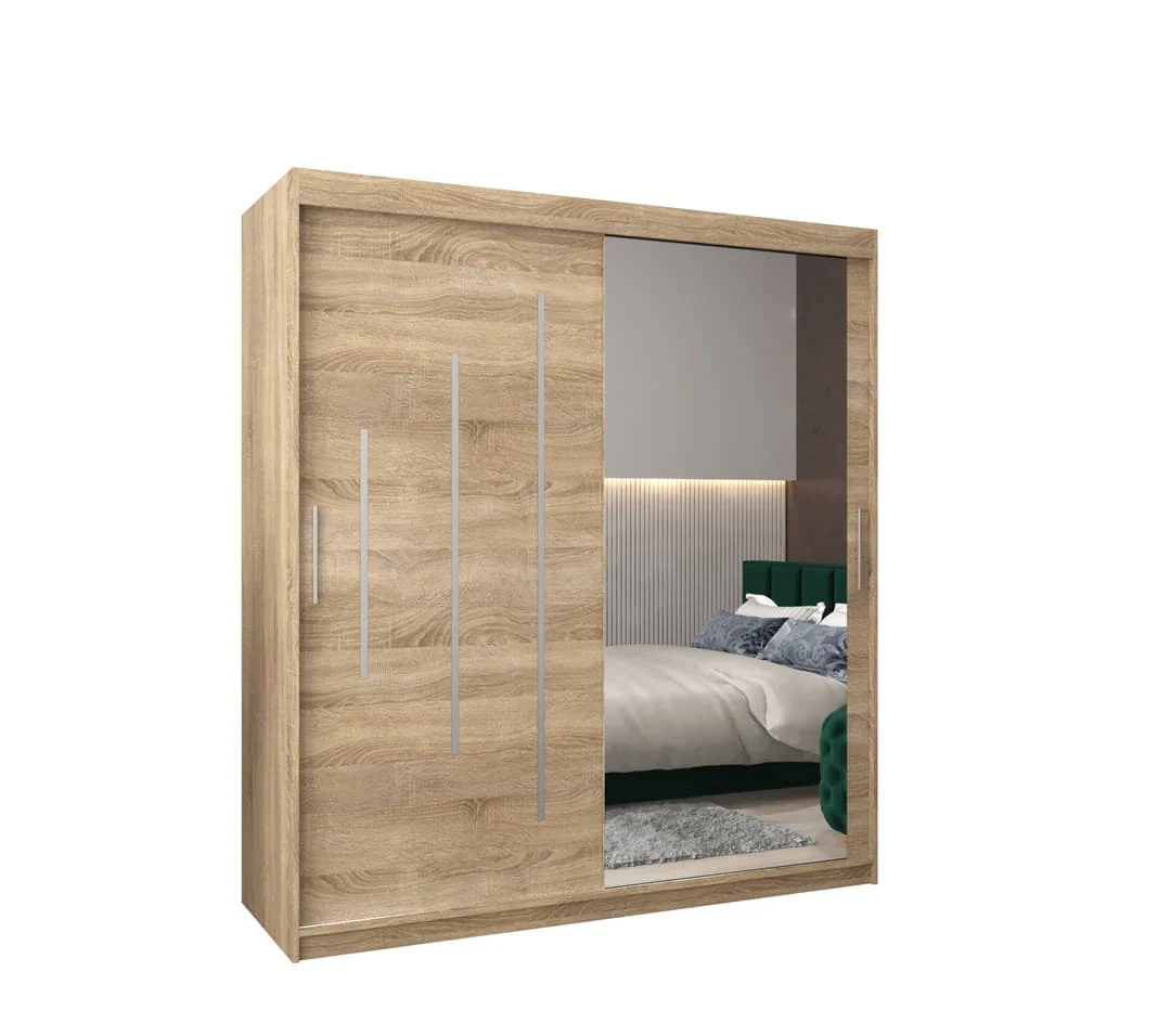 York II Sliding Door Wardrobe 180cm - Image 14