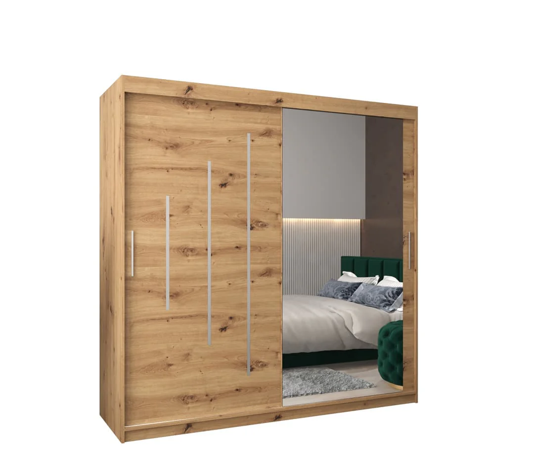 York II Sliding Door Wardrobe 200cm - Image 10