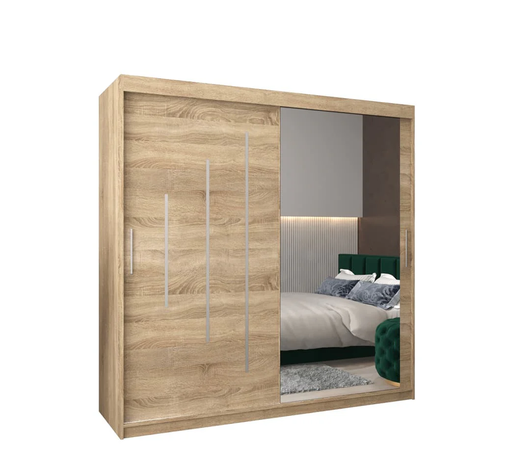 York II Sliding Door Wardrobe 200cm - Image 14