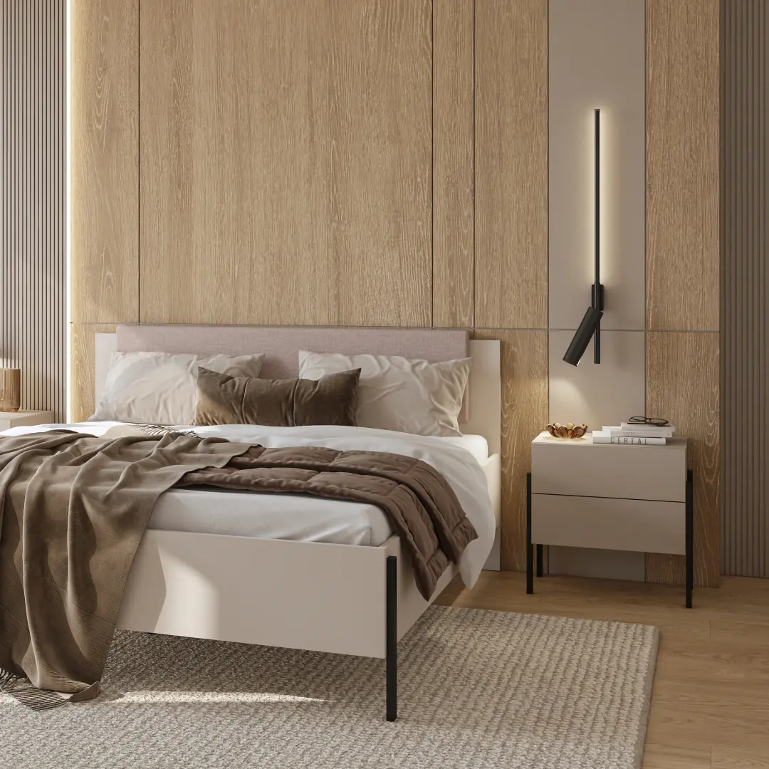Yukon Hinged Door Wardrobe 139cm - Image 7
