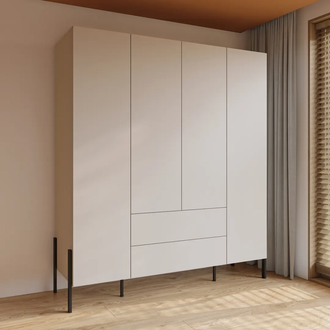 Yukon Hinged Door Wardrobe 180cm - Image 5