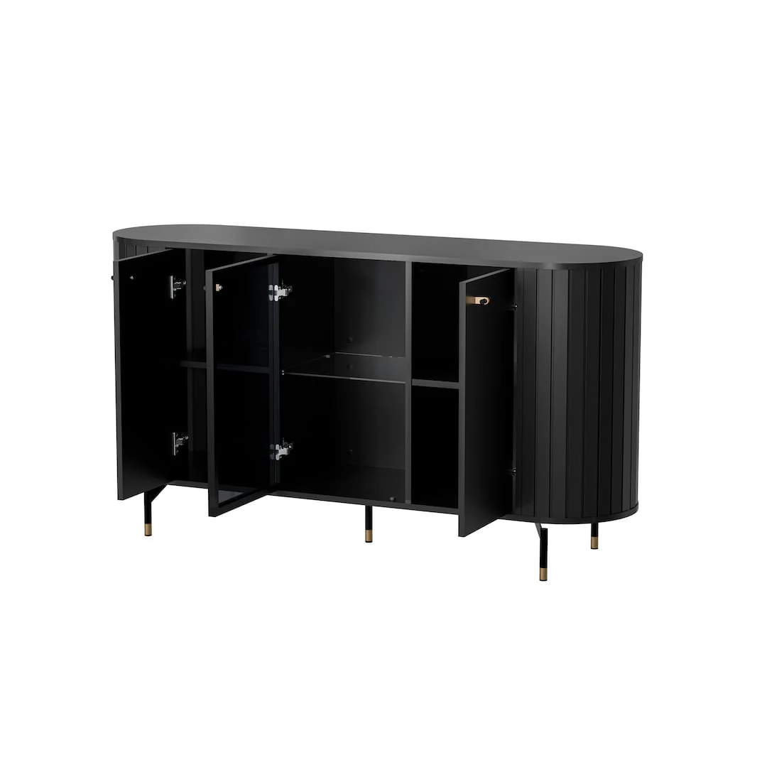 Zante ZA3 Display Sideboard Cabinet 150cm - Image 2