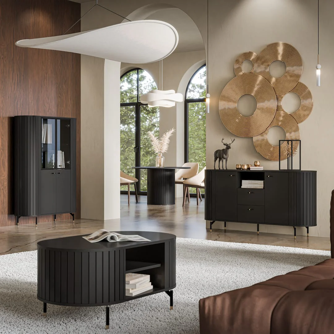 Zante ZA3 Display Sideboard Cabinet 150cm - Image 7