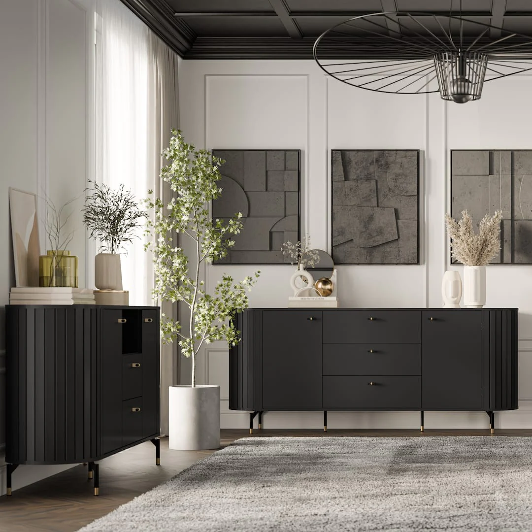 Zante ZA4 Sideboard Cabinet 190cm - Image 3