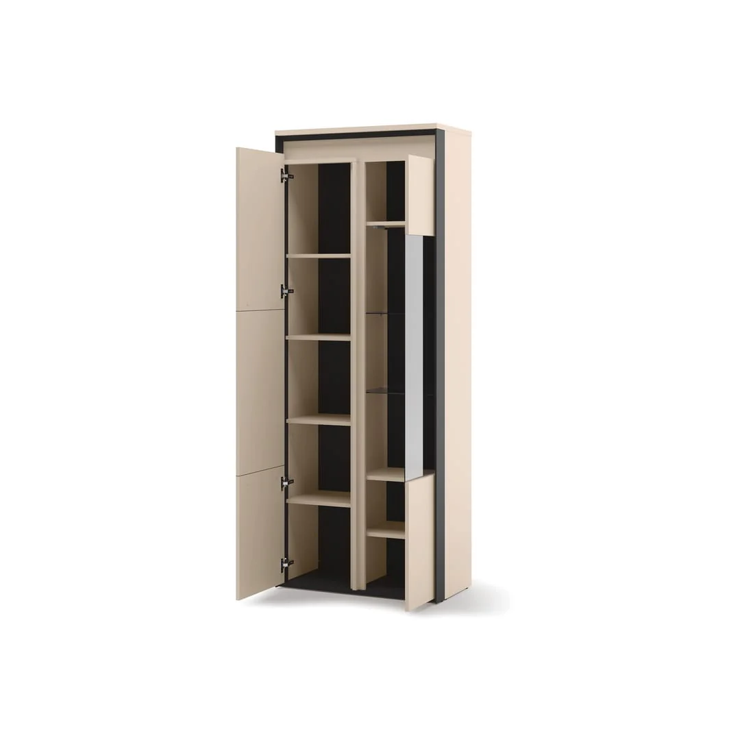 Zaya ZY-18 Tall Display Cabinet 77cm - Image 5